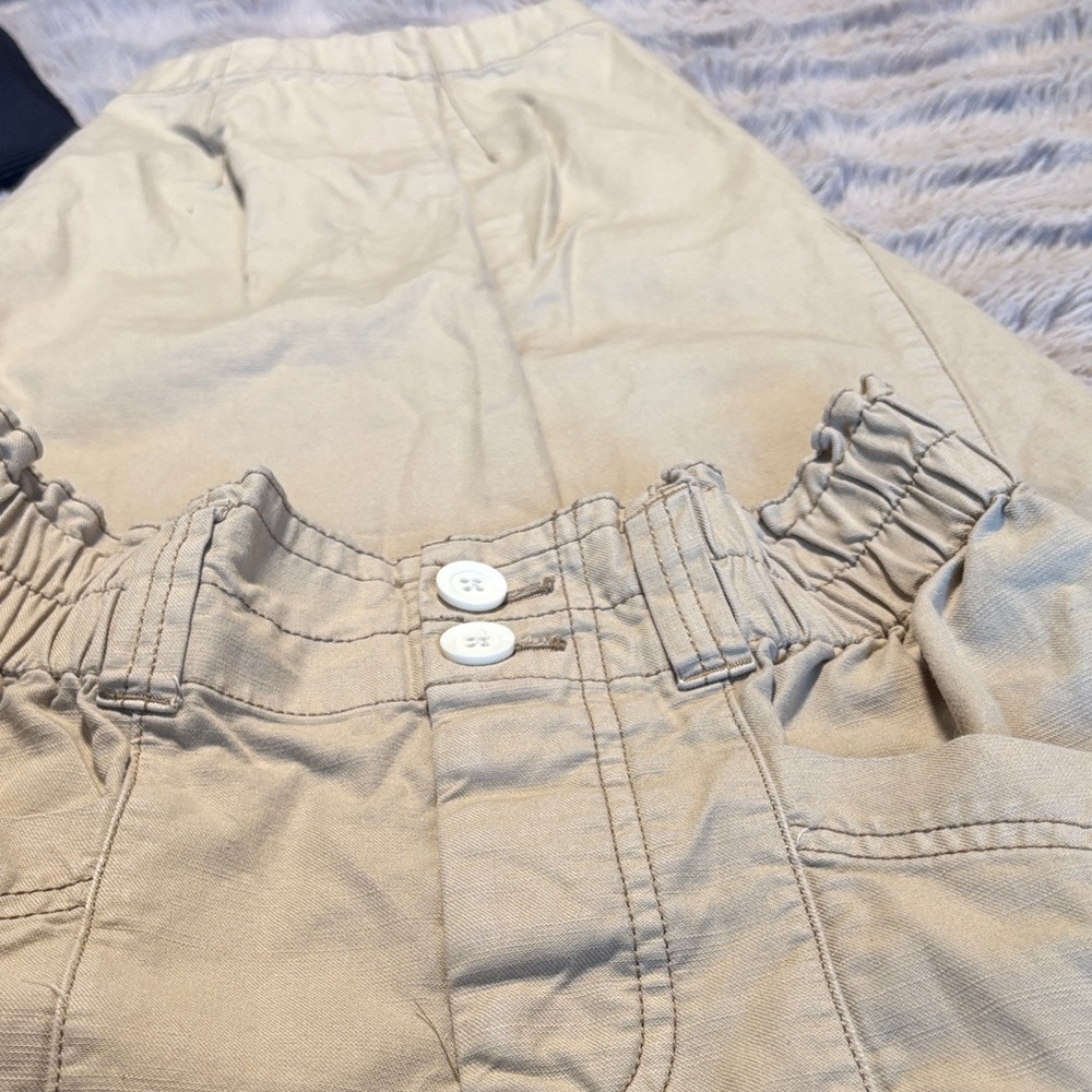 Free people Movement by Free People Beige Elastic Waist Pants - Picture 9 of 9
